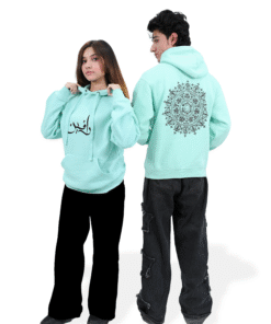 Premium Unisex Hoodie 300 GSM | 80% Cotton Combo Light Blue