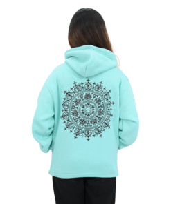Alternative view of Premium Unisex Hoodie – 300 GSM | 80% Cotton | Blue
